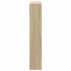 vidaXL Wall Cabinet Wall Cupboard Storage Hanging Cabinet Engineered Wood - sonoma oak, 80 x 15 x 80 cm - Additional view 4