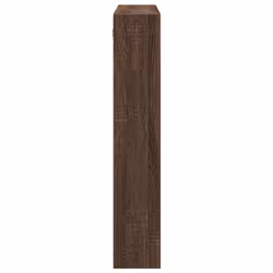 vidaXL Wall Cabinet Wall Cupboard Storage Hanging Cabinet Engineered Wood - brown oak, 80 x 15 x 80 cm - Additional view 4