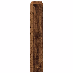 vidaXL Wall Cabinet Wall Cupboard Storage Hanging Cabinet Engineered Wood - old wood, 80 x 15 x 80 cm - Additional view 4
