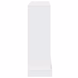 vidaXL Fireplace Surround Fire Surround Only Fireplace Frame Engineered Wood - white - Additional view 4