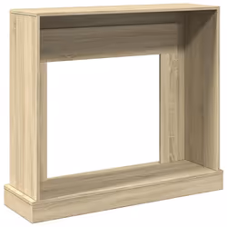vidaXL Fireplace Surround Fire Surround Only Fireplace Frame Engineered Wood - sonoma oak - Additional view 5