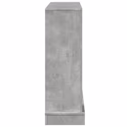 vidaXL Fireplace Surround Fire Surround Only Fireplace Frame Engineered Wood - concrete grey - Additional view 4
