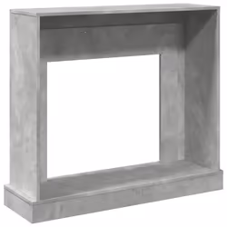 vidaXL Fireplace Surround Fire Surround Only Fireplace Frame Engineered Wood - concrete grey - Additional view 5