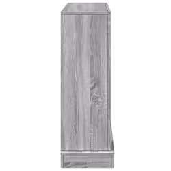 vidaXL Fireplace Surround Fire Surround Only Fireplace Frame Engineered Wood - grey sonoma - Additional view 4