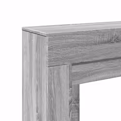 vidaXL Fireplace Surround Fire Surround Only Fireplace Frame Engineered Wood - grey sonoma - Additional view 6