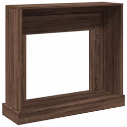 vidaXL Fireplace Surround Fire Surround Only Fireplace Frame Engineered Wood - brown oak - Additional view 5