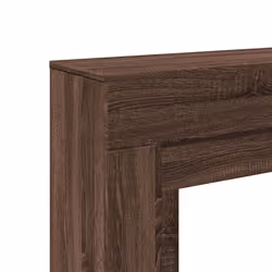 vidaXL Fireplace Surround Fire Surround Only Fireplace Frame Engineered Wood - brown oak - Additional view 6