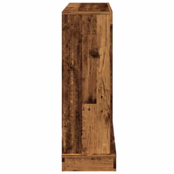 vidaXL Fireplace Surround Fire Surround Only Fireplace Frame Engineered Wood - old wood - Additional view 4