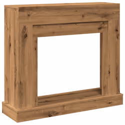 vidaXL Fireplace Surround Fire Surround Only Fireplace Frame Engineered Wood - artisan oak