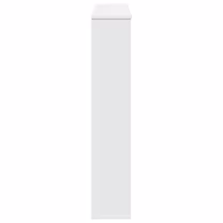 vidaXL Fireplace Surround Fire Surround Fire Place Engineered Wood - white - Additional view 4