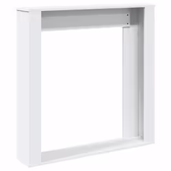 vidaXL Fireplace Surround Fire Surround Fire Place Engineered Wood - white - Additional view 5