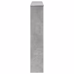 vidaXL Fireplace Surround Fire Surround Fire Place Engineered Wood - concrete grey - Additional view 4