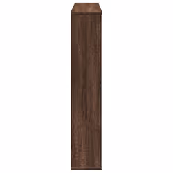 vidaXL Fireplace Surround Fire Surround Fire Place Engineered Wood - brown oak - Additional view 4