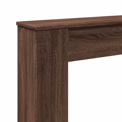 vidaXL Fireplace Surround Fire Surround Fire Place Engineered Wood - brown oak - Additional view 6