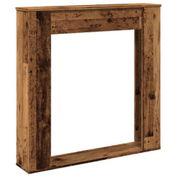 vidaXL Fireplace Surround Fire Surround Fire Place Engineered Wood - old wood