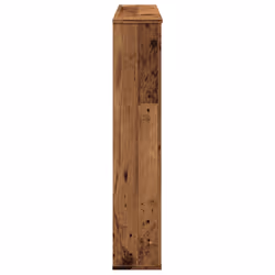 vidaXL Fireplace Surround Fire Surround Fire Place Engineered Wood - old wood - Additional view 4