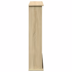 vidaXL Fireplace Surround Fire Surround Frame Engineered Wood - sonoma oak - Additional view 4
