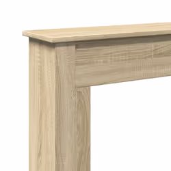 vidaXL Fireplace Surround Fire Surround Frame Engineered Wood - sonoma oak - Additional view 6