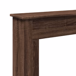 vidaXL Fireplace Surround Fire Surround Frame Engineered Wood - brown oak - Additional view 6