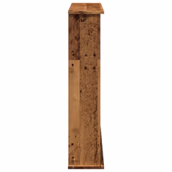 vidaXL Fireplace Surround Fire Surround Frame Engineered Wood - old wood - Additional view 4