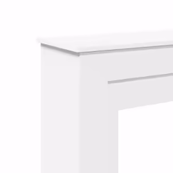 vidaXL Fireplace Surround Fire Surround Only Fireplace Frame Engineered Wood - white - Additional view 6