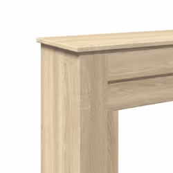 vidaXL Fireplace Surround Fire Surround Only Fireplace Frame Engineered Wood - sonoma oak - Additional view 6