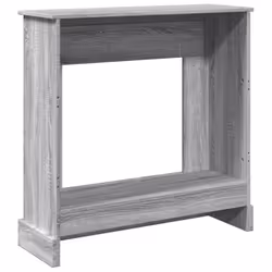 vidaXL Fireplace Surround Fire Surround Only Fireplace Frame Engineered Wood - grey sonoma - Additional view 5