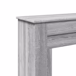vidaXL Fireplace Surround Fire Surround Only Fireplace Frame Engineered Wood - grey sonoma - Additional view 6