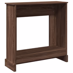 vidaXL Fireplace Surround Fire Surround Only Fireplace Frame Engineered Wood - brown oak - Additional view 5