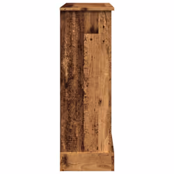 vidaXL Fireplace Surround Fire Surround Only Fireplace Frame Engineered Wood - old wood - Additional view 4