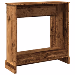 vidaXL Fireplace Surround Fire Surround Only Fireplace Frame Engineered Wood - old wood - Additional view 5