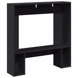 vidaXL Fireplace Surround Fire Surround Fire Place Old Wood Engineered Wood - black - Additional view 5