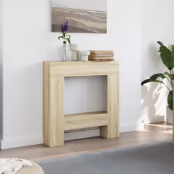vidaXL Fireplace Surround Fire Surround Fire Place Old Wood Engineered Wood - sonoma oak
