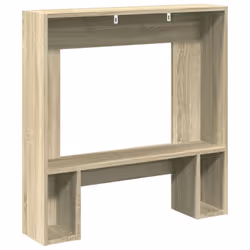 vidaXL Fireplace Surround Fire Surround Fire Place Old Wood Engineered Wood - sonoma oak - Additional view 5