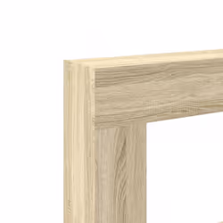 vidaXL Fireplace Surround Fire Surround Fire Place Old Wood Engineered Wood - sonoma oak - Additional view 6