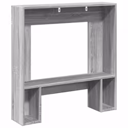 vidaXL Fireplace Surround Fire Surround Fire Place Old Wood Engineered Wood - grey sonoma - Additional view 5