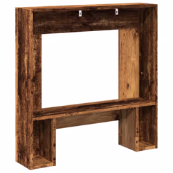 vidaXL Fireplace Surround Fire Surround Fire Place Old Wood Engineered Wood - old wood - Additional view 5