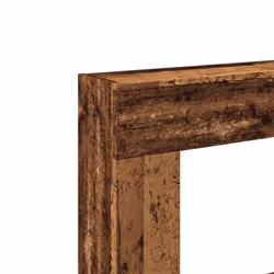 vidaXL Fireplace Surround Fire Surround Fire Place Old Wood Engineered Wood - old wood - Additional view 6