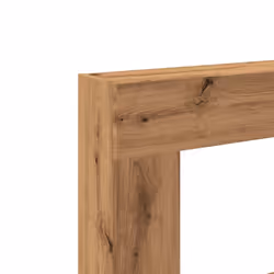 vidaXL Fireplace Surround Fire Surround Fire Place Old Wood Engineered Wood - artisan oak - Additional view 6