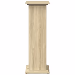 vidaXL Display Stand with Storage Plant Stand Shelf Sonoma Oak Engineered Wood - Additional view 4