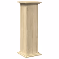 vidaXL Display Stand with Storage Plant Stand Shelf Sonoma Oak Engineered Wood - Additional view 7