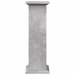 vidaXL Display Stand with Storage Plant Stand Concrete Grey Engineered Wood - Additional view 4