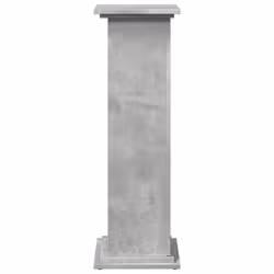 vidaXL Display Stand with Storage Plant Stand Concrete Grey Engineered Wood - Additional view 6