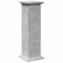 vidaXL Display Stand with Storage Plant Stand Concrete Grey Engineered Wood - Additional view 7