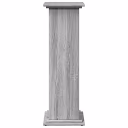 vidaXL Display Stand with Storage Plant Stand Grey Sonoma Engineered Wood - Additional view 4