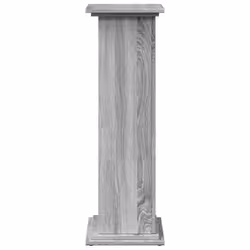 vidaXL Display Stand with Storage Plant Stand Grey Sonoma Engineered Wood - Additional view 6
