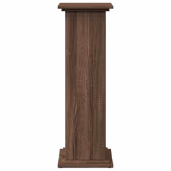 vidaXL Display Stand with Storage Plant Stand Shelf Brown Oak Engineered Wood - Additional view 4