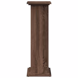 vidaXL Display Stand with Storage Plant Stand Shelf Brown Oak Engineered Wood - Additional view 6
