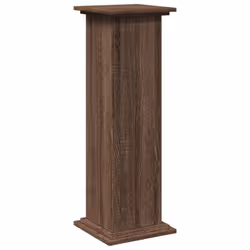 vidaXL Display Stand with Storage Plant Stand Shelf Brown Oak Engineered Wood - Additional view 7
