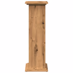 vidaXL Display Stand with Storage Plant Stand Artisan Oak Engineered Wood - Additional view 6